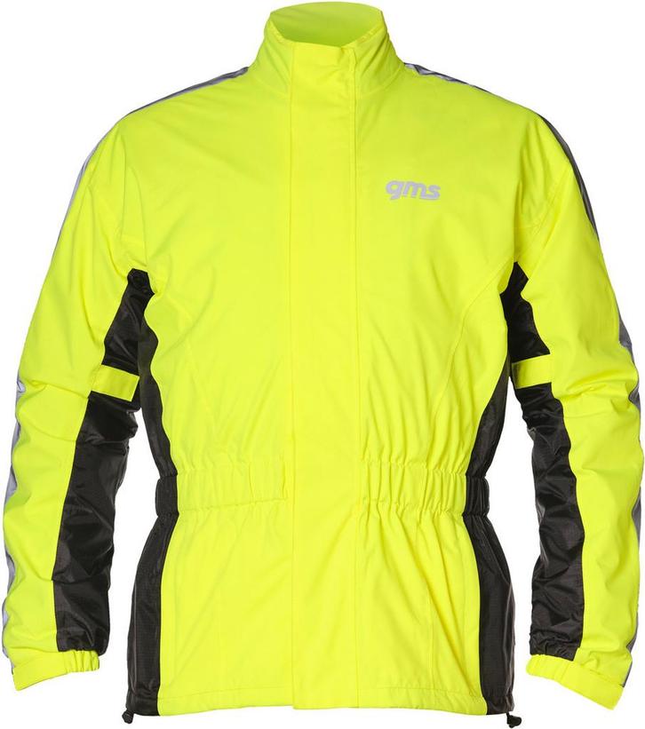 gms Pluvia Fluo Geel Regenjas, Motoren, Kleding | Motorkleding, Nieuw met kaartje, Overige typen, Verzenden