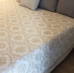 Verfijnde vintage lentequilt, Italiaans textiel - Bedsprei -, Antiek en Kunst, Antiek | Kleden en Textiel