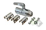 Disselkoppeling 1700 KG + Adapters - Kogelkoppeling - Aanhan, Ophalen of Verzenden, Nieuw