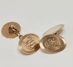 Manchetknopen - 9 kt. Geel goud - Arthur Loft -1920