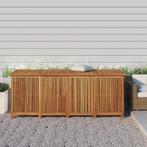 vidaXL Tuinbox 200x80x75 cm massief acaciahout, Tuin en Terras, Verzenden, Nieuw