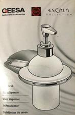 Geesa - Geesa Escala Zeepdispenser, Huis en Inrichting, Badkamer | Badtextiel en Accessoires, Ophalen of Verzenden, Nieuw