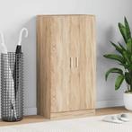 vidaXL Schoenenkast 7 planken eiken, Verzenden, Nieuw