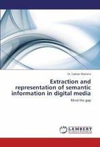Extraction and Representation of Semantic Infor. Martens,, Dr Gaetan Martens, Zo goed als nieuw, Verzenden