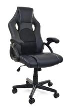 Sportieve Gaming Stoel Racer PRO - Ergonomisch - Zwart EC..., Ophalen of Verzenden, Nieuw