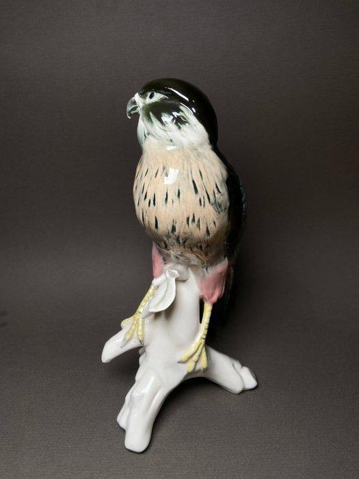 Karl Ens, Volkstedt - Beeldje - Hawk - Porselein, Antiek en Kunst, Antiek | Glas en Kristal