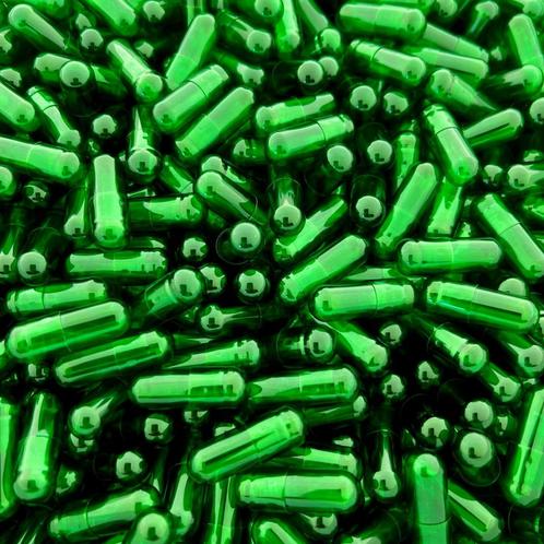 Capsules Maat 2 Groen/Transparant       200 stuks, Huis en Inrichting, Keuken | Keukenbenodigdheden, Nieuw, Ophalen of Verzenden