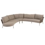 Comino organishe hoek loungeset 3 delig latte 4 Seasons, Ophalen of Verzenden, Nieuw