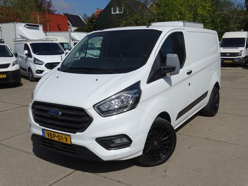 Ford Transit Custom 2.0 TDCI L1H1 Trend, Auto's, Bestelauto's, Lease, Zwart, Handgeschakeld, Wit, Ford, Financial lease, Stof