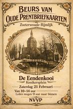 Ansichtkaartenbeurs te Zoeterwoude Zaterdag 21 Feb. NVVP, Verzamelen, Ansichtkaarten | Nederland, Gelopen