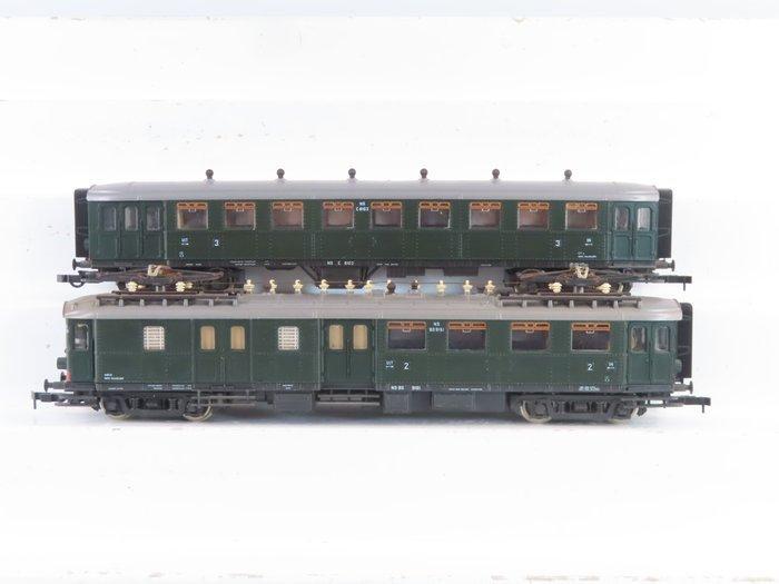 Roco H0 - 04190S - Treinstel (1) - 2-Delig treinstel Mat., Hobby en Vrije tijd, Modeltreinen | H0