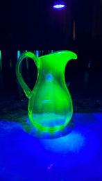 Kruik - Uranium - Uien glazen karaf, Antiek en Kunst, Antiek | Glas en Kristal