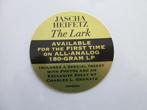 Jascha Heifetz - The Lark - LP - 180 gram - 2024, Cd's en Dvd's, Nieuw in verpakking
