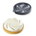 Siliconen Vorm Tart Spiral Ø14x2,5cm (Dinara Kasko), Verzenden, Nieuw