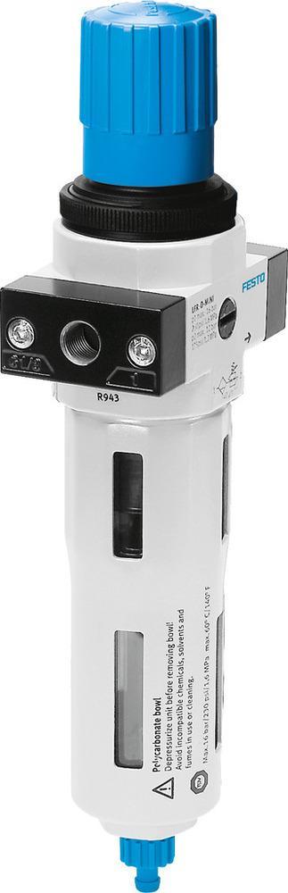 Festo Filterregelaar G1/4 0.5-12bar 1400l/min 40µm Mini -, Doe-het-zelf en Verbouw, Gereedschap | Machine-onderdelen en Toebehoren