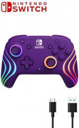 PDP Afterglow Wave Wireless Controller - Paars - iDEAL!, Spelcomputers en Games, Spelcomputers | Nintendo Switch, Zo goed als nieuw