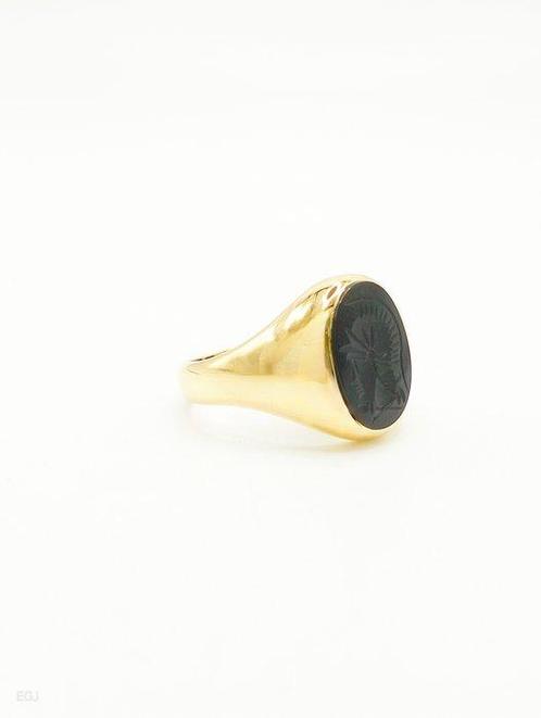 Ring - 18 karaat Geel goud, Sieraden, Tassen en Uiterlijk, Ringen