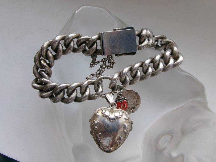 Zilver - Armband - Art Deco, Antiek en Kunst, Kunst | Designobjecten