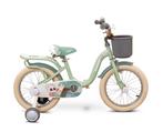 Zonix Meisjesfiets 16 Inch Pastelgroen Kinderfiets Met, Ophalen of Verzenden, Nieuw, 16 inch, Zonix