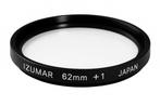 Izumar 62mm Close-Up Filter +1 Diopter – Basisvergroting &, Verzenden, Nieuw