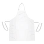 GGM Gastro | (5 stuks) Bistro schort - Wit - B x H: 67 x 84, Huis en Inrichting, Keuken | Textiel, Verzenden, Nieuw, Wit, Schort