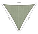 Premium schaduwdoek 6x6x6m driehoek waterdoorlatend Moon..., Nieuw