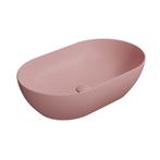 Keramische Opbouw Waskom Sapho Pura 60x37 Mat Roze, Doe-het-zelf en Verbouw, Sanitair, Ophalen of Verzenden, Nieuw, Overige typen