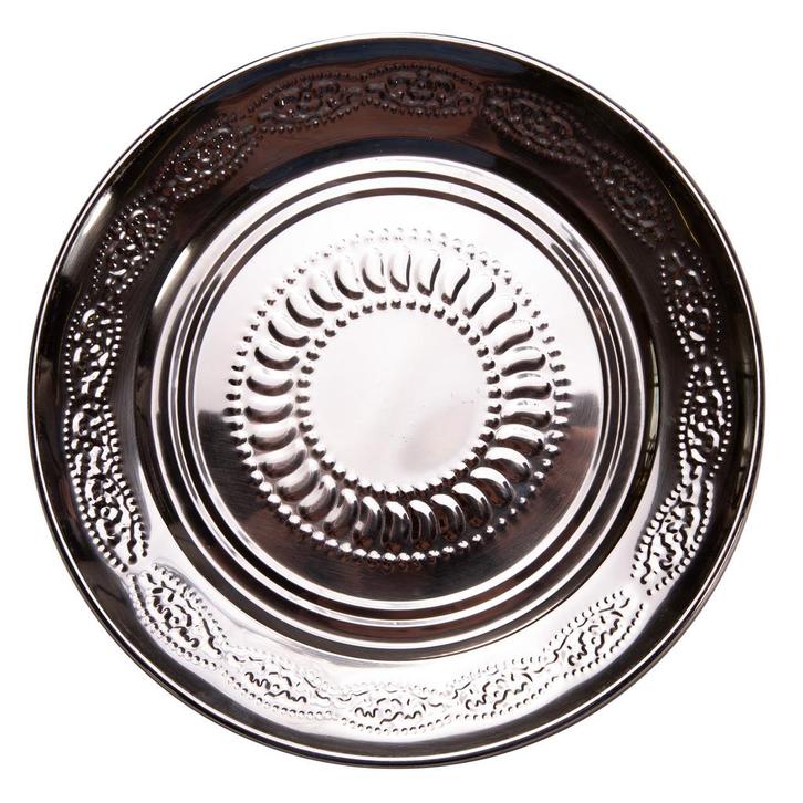 RVS eetbord India | bord, Huis en Inrichting, Keuken | Servies, Verzenden