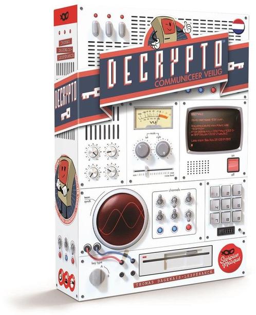 Decrypto (NL) | Scorpion Masqué - Gezelschapsspellen, Hobby en Vrije tijd, Gezelschapsspellen | Bordspellen, Nieuw, Verzenden