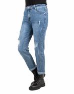 Mom jeans met flinke slijtage en omslag van Hello Miss, Kleding | Dames, Spijkerbroeken en Jeans, Nieuw, W28 - W29 (confectie 36)
