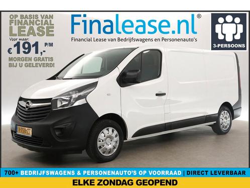 Opel Vivaro 1.6 CDTI L2H1 Airco Cruise Nav 3 Pers PDC €191pm, Auto's, Bestelauto's, Lease, Handgeschakeld, Diesel, Opel, Wit, Verzenden