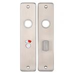 Deurbeslag | Wc-sluitingschild | Starx (Aluminium, RVS), Verzenden, Nieuw