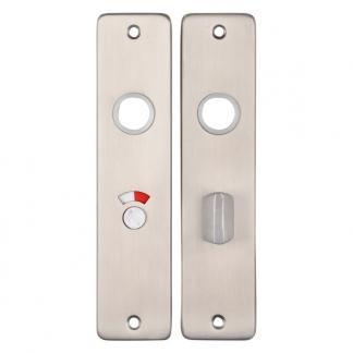 Deurbeslag | Wc-sluitingschild | Starx (Aluminium, RVS), Doe-het-zelf en Verbouw, Hang- en Sluitwerk, Nieuw, Verzenden