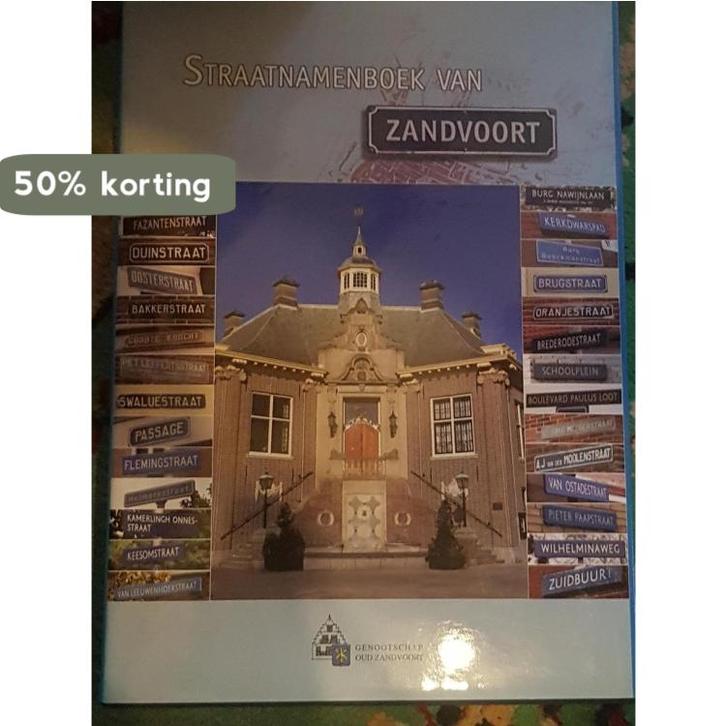Straatnamenboek van Zandvoort 9789080353824, Boeken, Kinderboeken | Jeugd | 13 jaar en ouder, Zo goed als nieuw, Verzenden