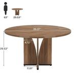 Compacte vergadertafel rond – ideaal voor overleg, Verzenden, Nieuw