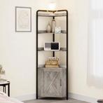 Hoekkast met Deur en 5 Planken Boerderijstijl, Verzenden, Nieuw