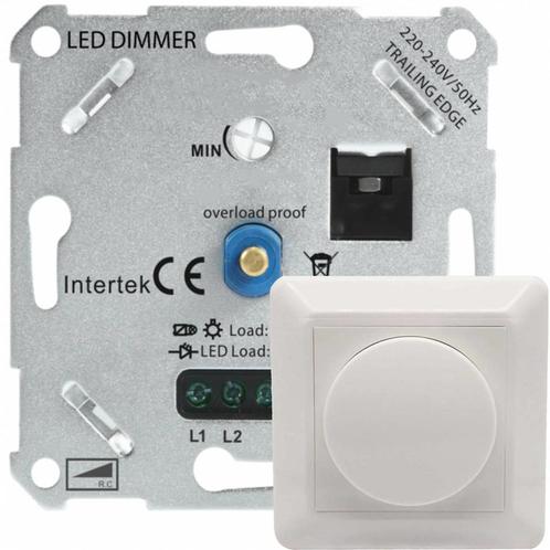 LED DIMMER TRAILING EDGE 3-200W - Compleet, Huis en Inrichting, Lampen | Overige, Verzenden