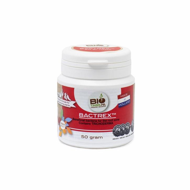 BioTabs Bactrex 50 gram - Nuttige bodembacteriën, Tuin en Terras, Plantenvoeding, Nieuw, Ophalen of Verzenden