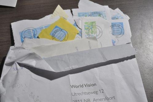 Wereld - Uitzoekpartij in enveloppen, zakjes, Covers,, Postzegels en Munten, Postzegels | Amerika