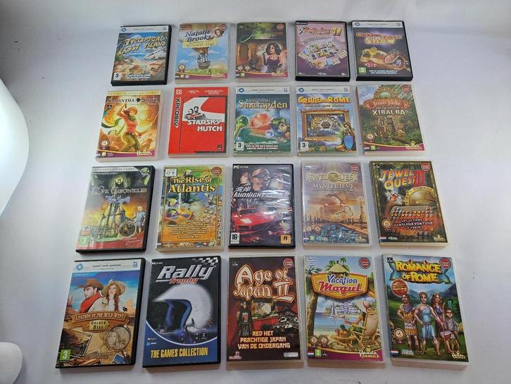 PC Games Set - 20 Games Incl. Midnight Club 2 Met garantie!, Spelcomputers en Games, Games | Pc, Zo goed als nieuw, Ophalen of Verzenden
