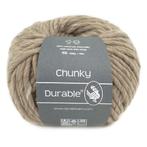 Durable Chunky - 340 taupe - 100% Scheerwol, Hobby en Vrije tijd, Breien en Haken, Ophalen of Verzenden, Nieuw