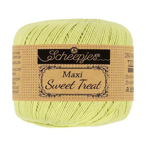 Scheepjes Maxi Sweet Treat - 392 lime juice - Gemercerisee, Hobby en Vrije tijd, Breien en Haken, Ophalen of Verzenden