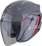 Scorpion EXO-230 CIT-E Grijs Rood Jethelm, Motoren, Jethelm, XXL, Nieuw met kaartje, Overige merken