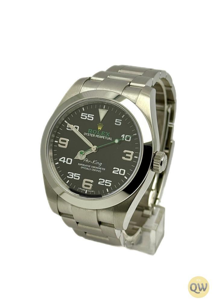 Rolex Air-king 116900, Sieraden, Tassen en Uiterlijk, Horloges | Heren, Polshorloge, Zo goed als nieuw, Rolex, Staal, Ophalen of Verzenden