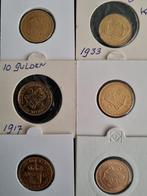 Gouden 10 gulden Wilhelmina diverse jaren mindere kwaliteit, Postzegels en Munten, Munten | Nederland, Verzenden, Goud, Koningin Wilhelmina