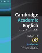9783125402881 Cambridge Academic English. Advanced. Stude..., Verzenden, Nieuw, Martin Hewings