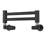 Radiator Aansluitset TVS Valves 221 Zwart, Ophalen of Verzenden, Nieuw