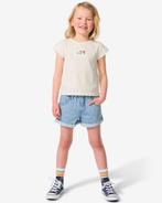 HEMA Kinder korte broek paperbag lichtblauw 2=30% / 1=15%, Verzenden, Nieuw