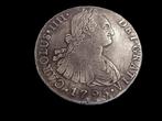 Spanje. Carlos IV (1788-1808). 8 Reales 1795 Lima IJ, Postzegels en Munten, Munten | Europa | Niet-Euromunten