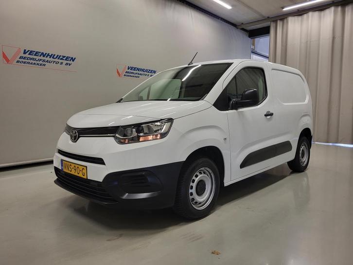 Toyota PROACE CITY 1.5D 100pk Euro 6!, Auto's, Bestelauto's, Lease, Handgeschakeld, Wit, Financial lease, Diesel, Airbags, Airconditioning